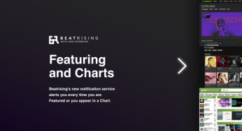 Beatrising lets you know when you’re Featured & on Charts