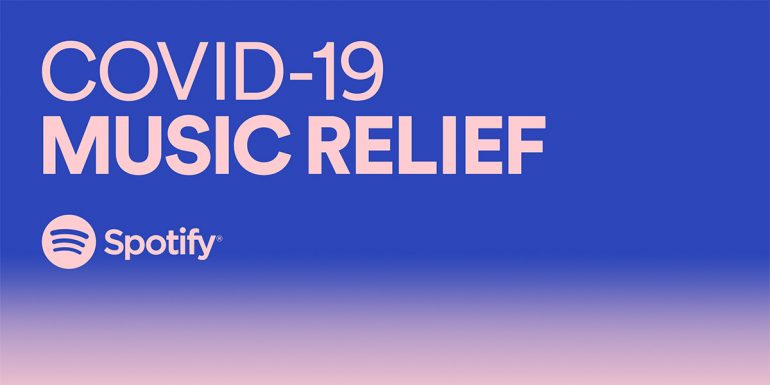 Spotify provides music relief for COVID-19 - Digital music distribution - Beatrising Distribution