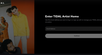 TIDAL Artist Home: how to update your profile